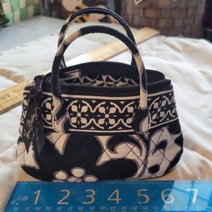 Small Vera Bradley bag black/white